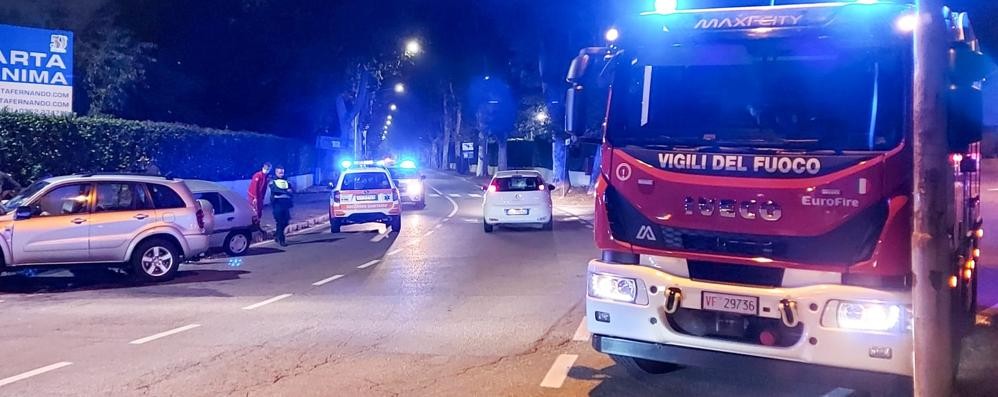 Seregno incidente via San Giuseppe - De Sanctis