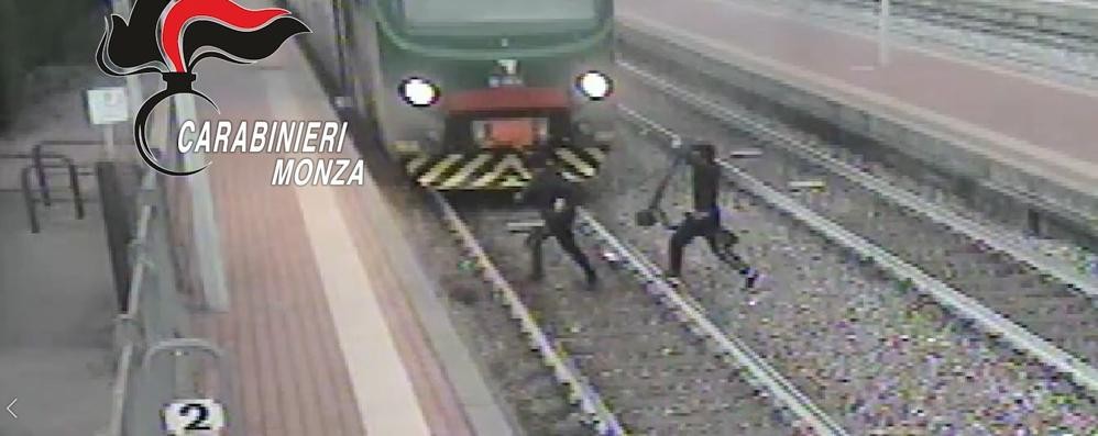Rapina alla stazione di Seveso