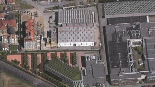 Il lato ovest dell’area ex Philips