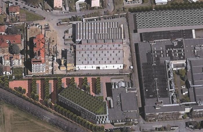 Il lato ovest dell’area ex Philips