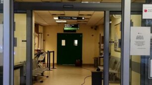 L’ingresso del pronto soccorso dell’ospedale San Gerardo di Monza