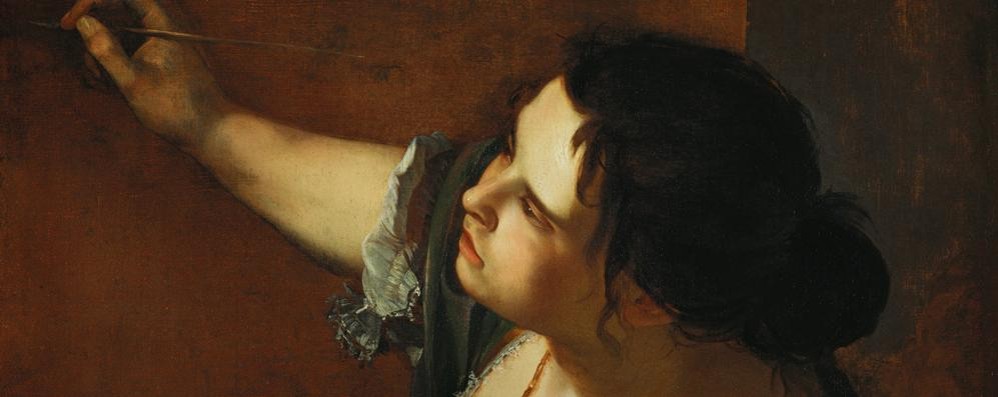 Artemisia Gentileschi autoritratto