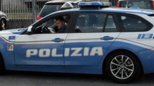 Un mezzo della polizia stradale