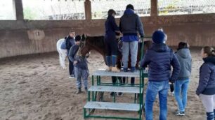 Attività del Cer al Centro ippico al Mirabello nel parco di Monza