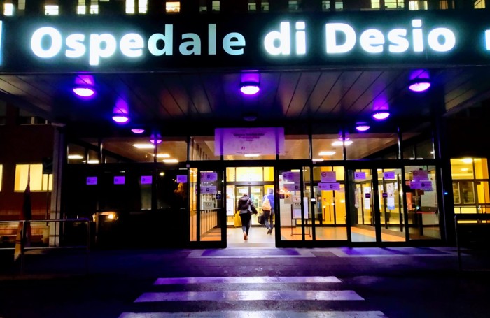 Sarà illuminato di viola il presidio di Desio mercoledì 17 in occasione della giornata della prematurità