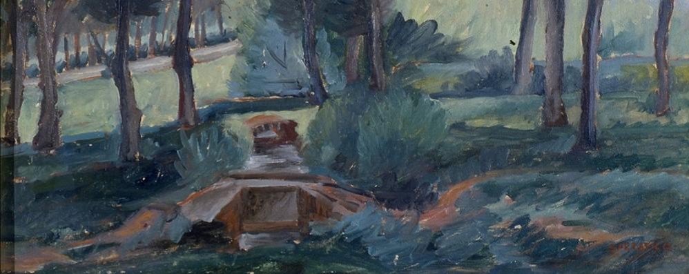 Mostra musei civici Napoleone parco di Monza: Leonardo Spreafico, Parco, 1932