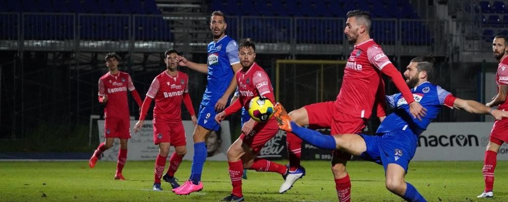 Un tentativo offensivo di Borghese (Foto Alessio Morgese)