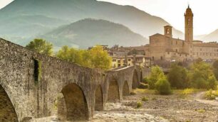 Una splendida veduta di Bobbio