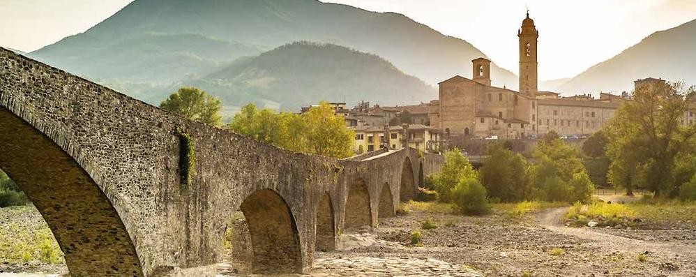 Una splendida veduta di Bobbio