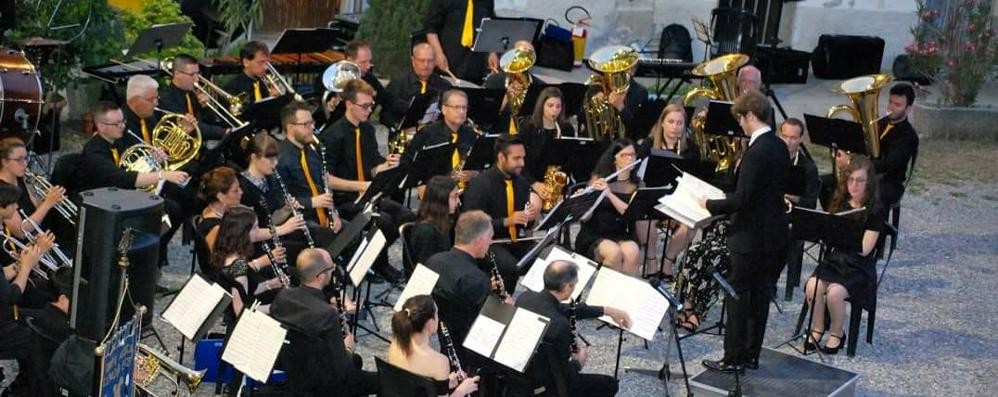 La banda in concerto
