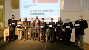 Monza contro la violenza sulle donne: la premiazione delle forze dell’ordine