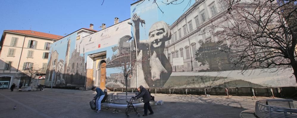 Monza Piazza san Paolo