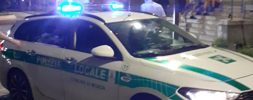 La polizia locale di Monza