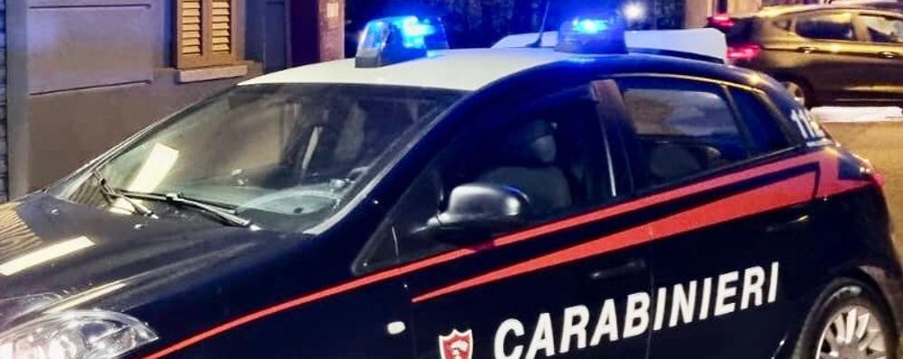 Una pattuglia dei carabinieri