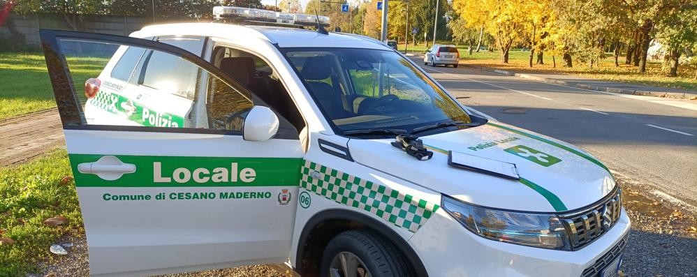 La polizia locale di Cesano Maderno