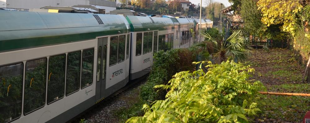 Un treno della linea Monza-Molteno-Oggiono