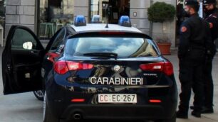 I Carabinieri a Seregno in piazza Vittorio Veneto