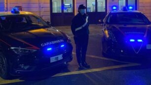 I carabinieri alla stazione di Seregno