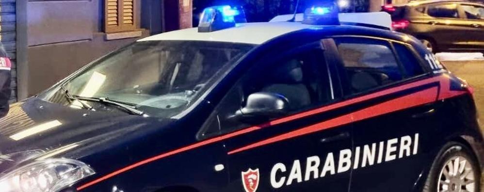 Una pattuglia dell’Arma