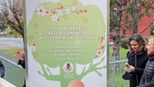 L’inaugurazione del nuovo Bosco (Foto Facebook)