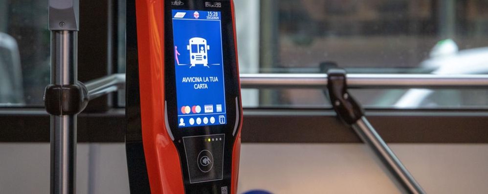 Il nuovo sistema di pagamento di Atm che sarà installato su tutti i mezzi di superficie