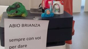 Alcuni dei giochini donati al centro di Monza