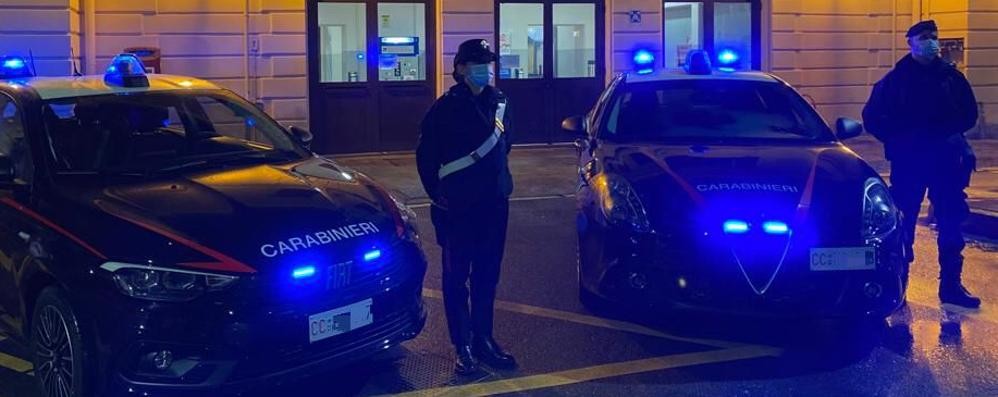 I carabinieri monitorano la movida