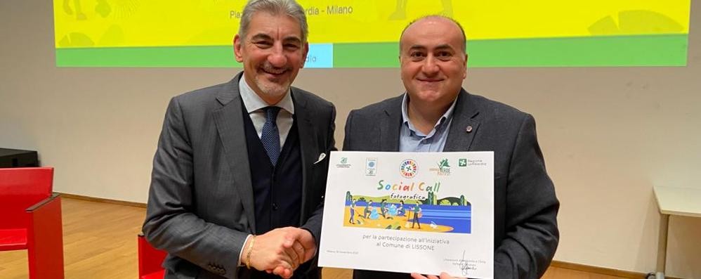 Lissone premiazione Verde pulito