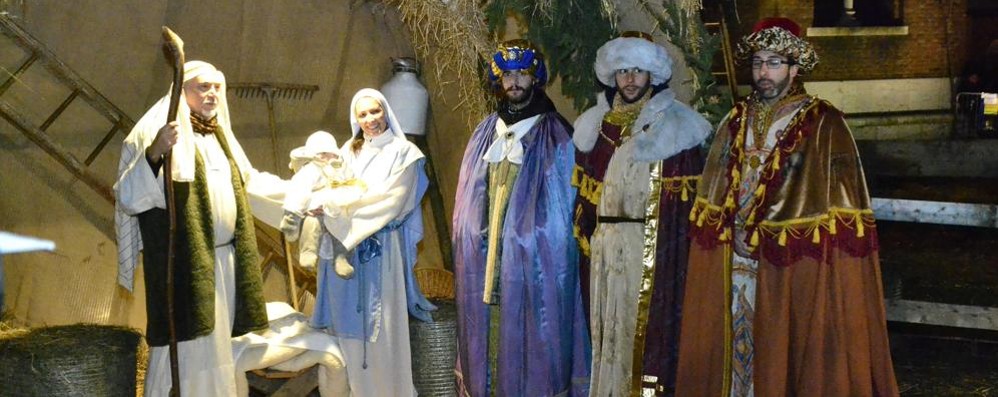 Una passata edizione del Presepe vivente di Lissone