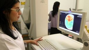 Una mammografia agli Istituti Zucchi