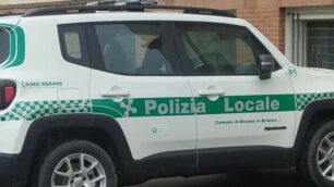 La nuova auto della polizia locale di Besana