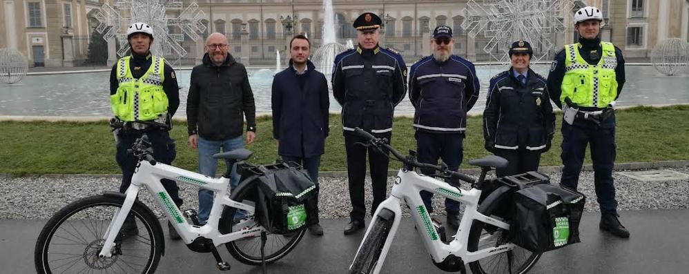 La presentazione delle due nuove bici a pedalata assistita