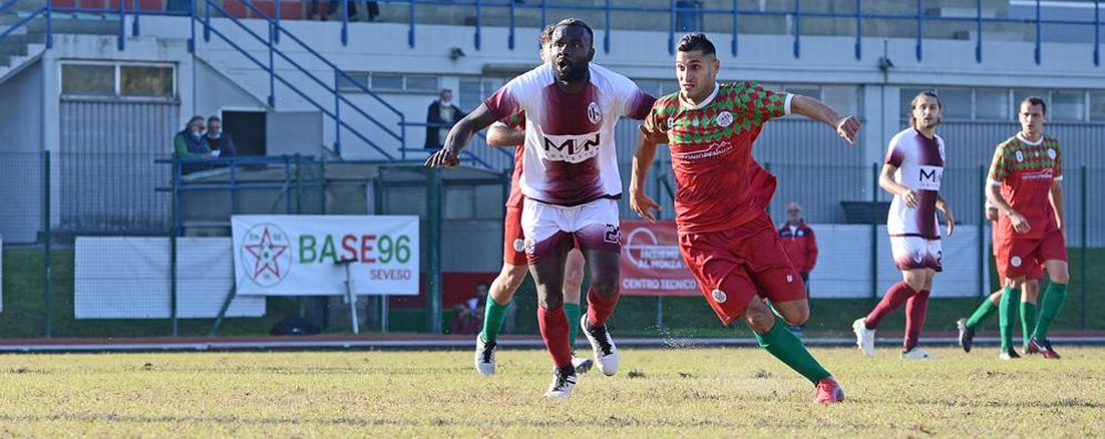 Una fase della partita Base 96 Seveso - Varzi