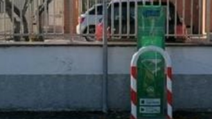 Caponago colonnina ricarica auto elettriche