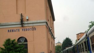 RENATE STAZIONE FERROVIA RENATE VEDUTE STAZIONE FERROVIARIA