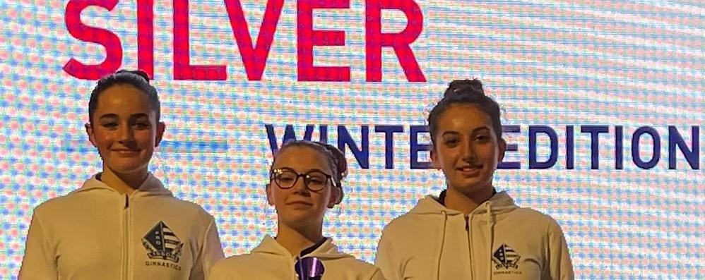 Squadra LA3 Pro Lissone: Vitoria Affatato, Rebecca Fornara, Nicole Rossini