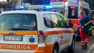 Incidente via Cavena a Giussano