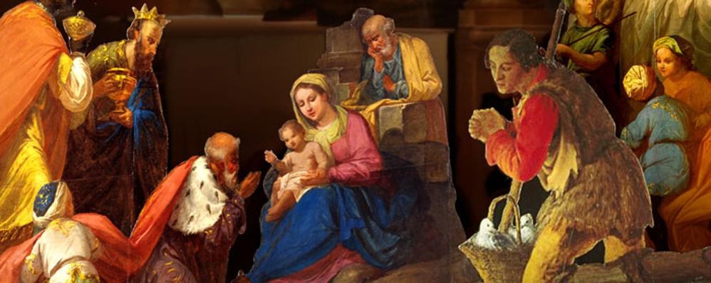 La Natività nel presepe Londonio