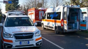 I soccorsi sul luogo dell’incidente