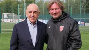 da sinistra: Adriano Galliani, Giovanni Stroppa