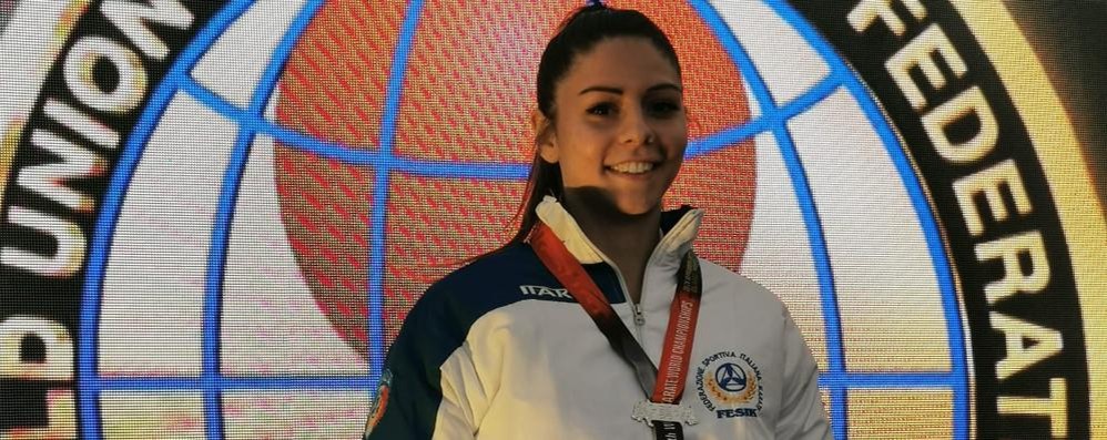 Alessandra Reghenzi medaglia d'argento