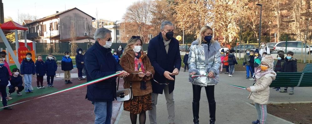 Monza inaugurazione Parco Nemo - foto da Facebook/Dario Allevi