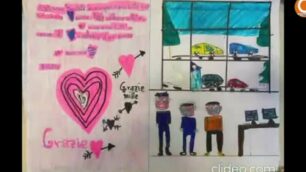 Monza: la visita in Questura disegnata dai bambini, il ringraziamento alla polizia