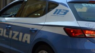 Una Volante della Polizia di Stato