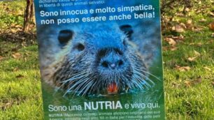 I cartelli per la salvaguardia delle nutrie