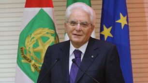 Il presidente della Repubblica Sergio Mattarella