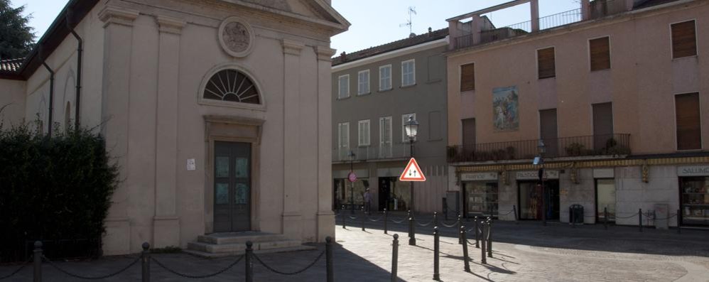Piazza San Martino a Bovisio Masciago