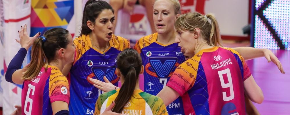 La, prima squadra femminile del Vero Volley Monza