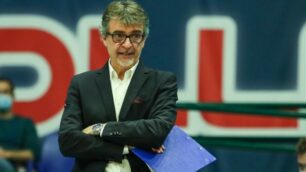 Massimo Eccheli, coach del Vero Volley Monza