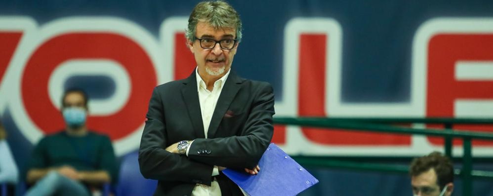 Massimo Eccheli, coach del Vero Volley Monza